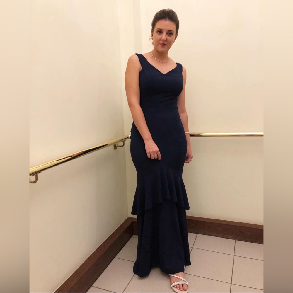 Navy Laura Special Occasion Dress
